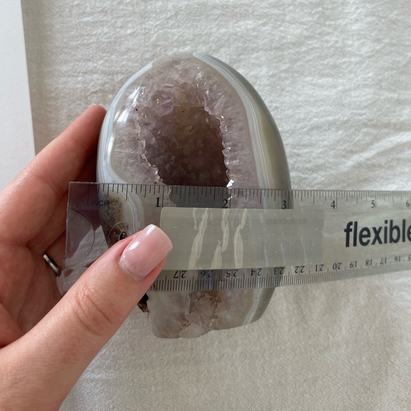 Druzy Orca Agate Cave | Purple - Picture 7 of 9